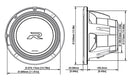 Alpine R2-W12D4 Type-R subwoofer 12" 4 Ohm