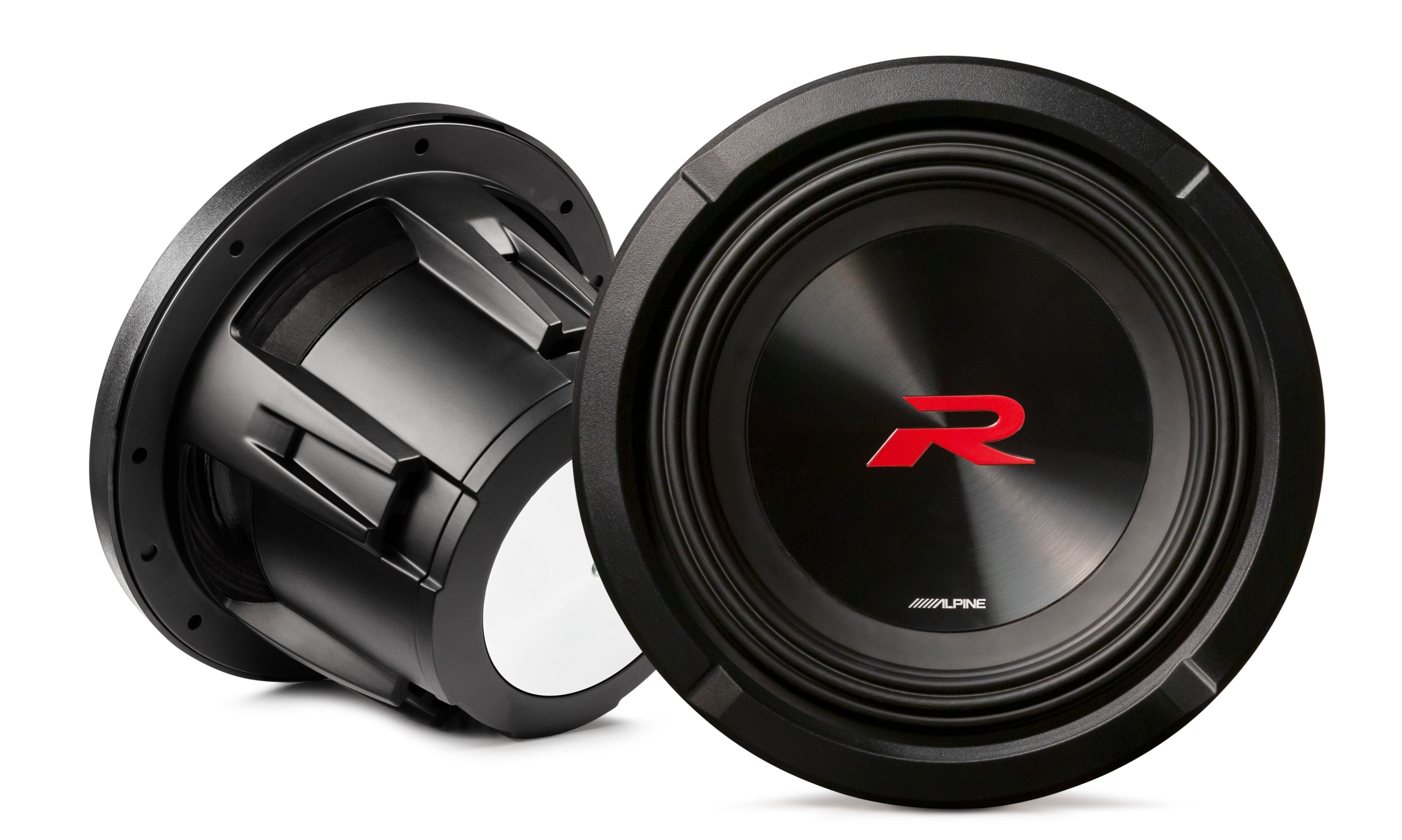 8 Type-R subwoofer 4 Ω, 350W RMS - Alpine