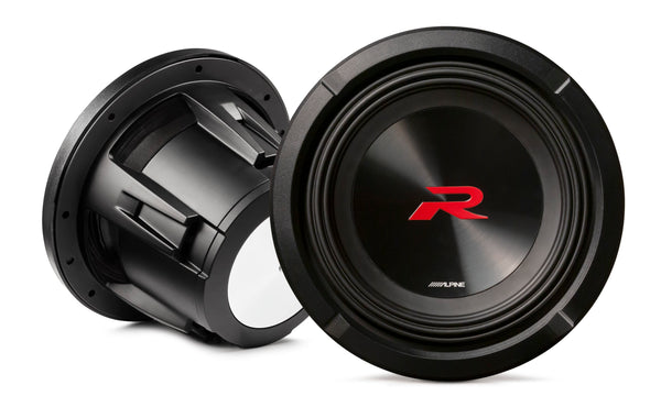 8 Type-R subwoofer 4 Ω, 350W RMS - Alpine