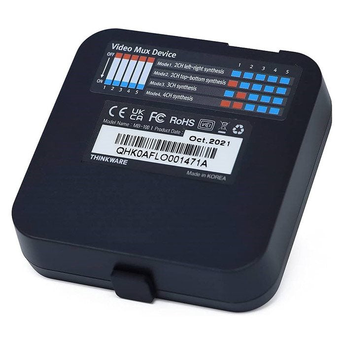 Dashcam med 2 sidekameraer, Wi‑Fi & GPS - Alpine DVR-F790 kit, Alpine