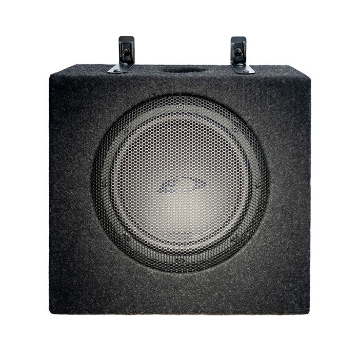 Alpine subwoofer + 550W DSP-forstærker til eftermonteret radio - Alpine