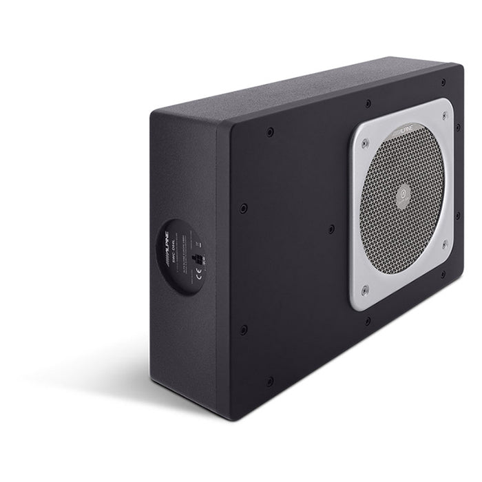 Kabinesubwoofer 8 160W RMS, kompakt forseglet kabinet til autocamper og campingvogn - Alpine