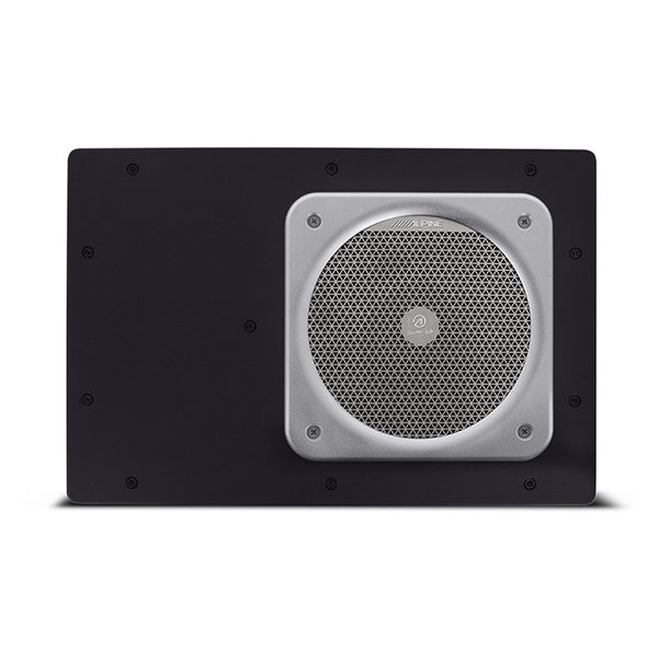 Kabinesubwoofer 8 160W RMS, kompakt forseglet kabinet til autocamper og campingvogn - Alpine