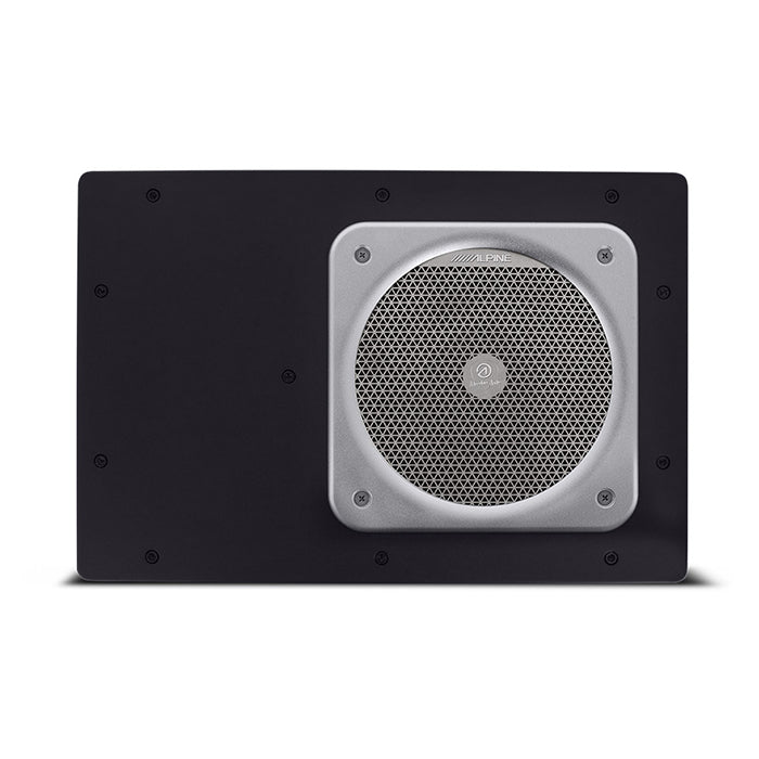 Kabinesubwoofer 8 160W RMS, kompakt forseglet kabinet til autocamper og campingvogn - Alpine