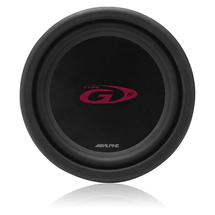 8 (20 cm) 120W RMS subwoofer, 34Hz - 1.5kHz - Alpine