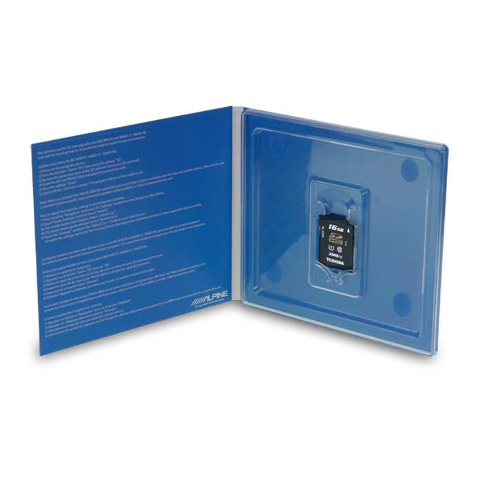 Truck-navigationskort til INE-W987D/X800 - Alpine