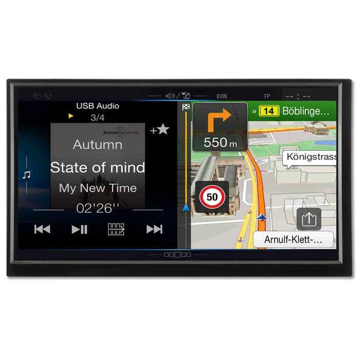 7 touch bilstereo med DAB+, Bluetooth, USB & HDMI - Alpine