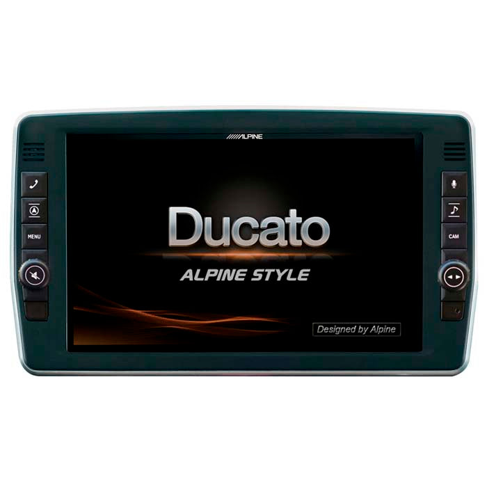 9 multimedieenhed m/CarPlay & campernavigation til Fiat Ducato 2006+ - Alpine Style