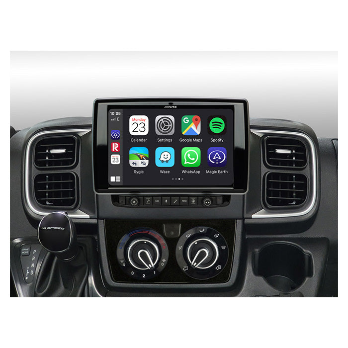 9 infotainmentsystem til Fiat Ducato 8 (2022-) med CarPlay/Android Auto - Alpine