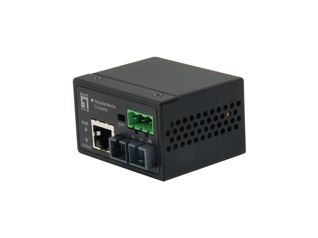 LevelOne IEC-4301 Medieomsætter Ethernet Fast Ethernet