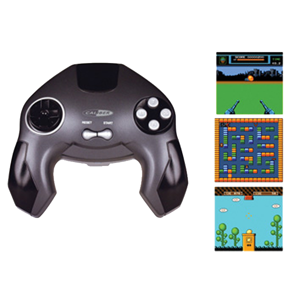 Spillekonsol med 121 retro-spil - Caliber