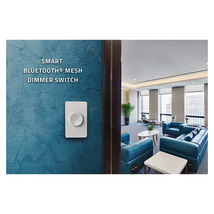 Lysdæmper til smart hjem, Bluetooth Mesh styring - Caliber