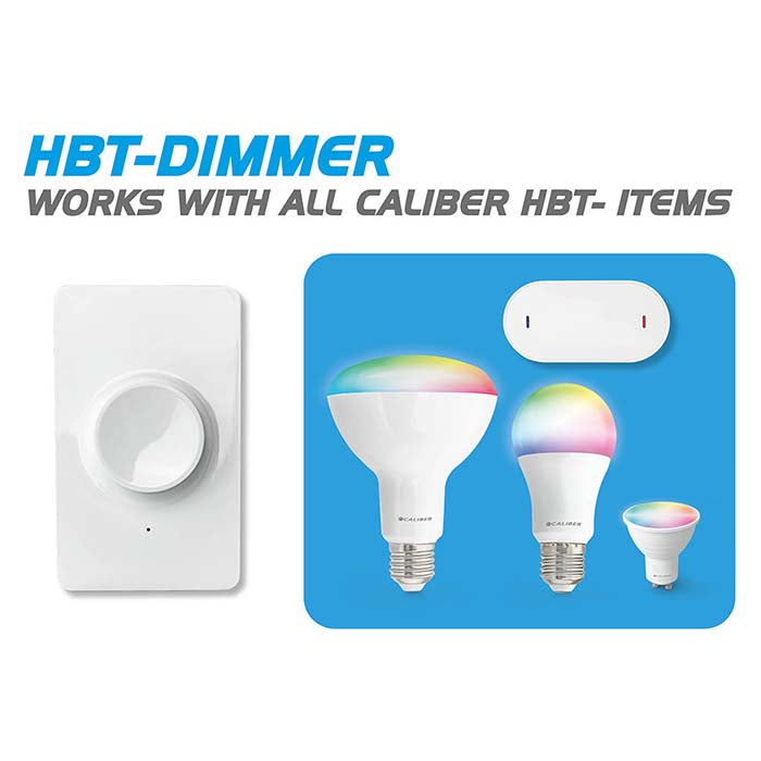 Lysdæmper til smart hjem, Bluetooth Mesh styring - Caliber