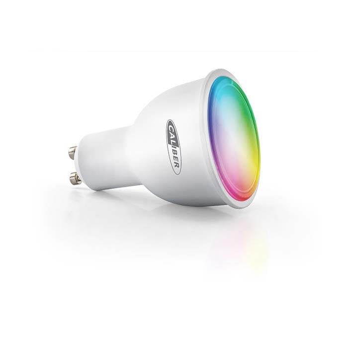 GU10 Smart LED-pære multicolor, dæmpbar, Tuya-kompatibel - Caliber