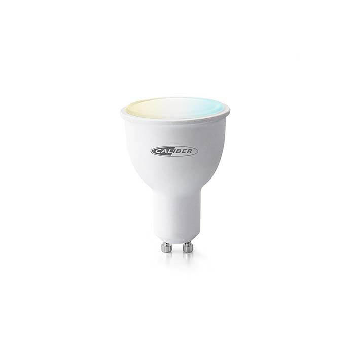 GU10 smart LED-pære dæmpbar 2700 - 6500K WiFi 2.4G Tuya-kompatibel - Caliber