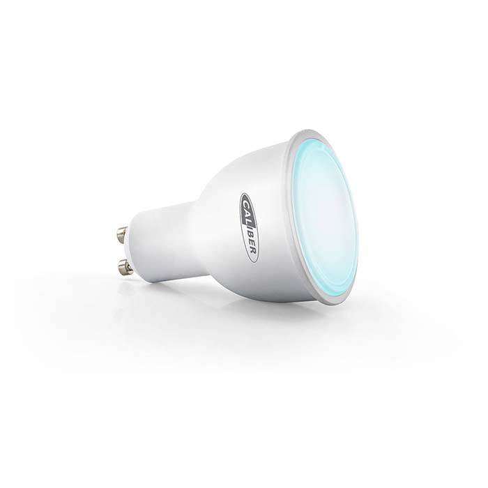 GU10 smart LED-pære dæmpbar 2700 - 6500K WiFi 2.4G Tuya-kompatibel - Caliber