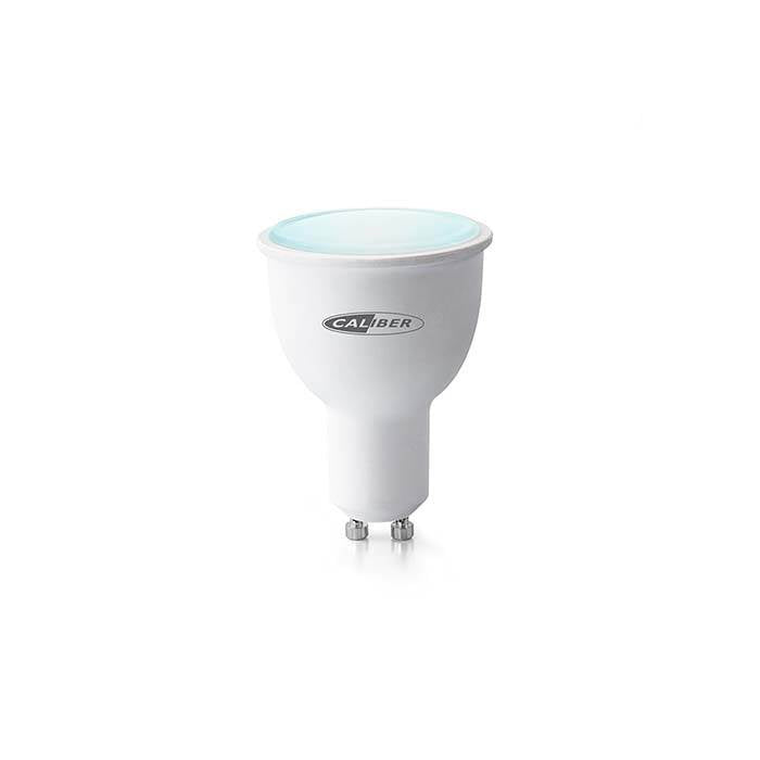 GU10 smart LED-pære dæmpbar 2700 - 6500K WiFi 2.4G Tuya-kompatibel - Caliber