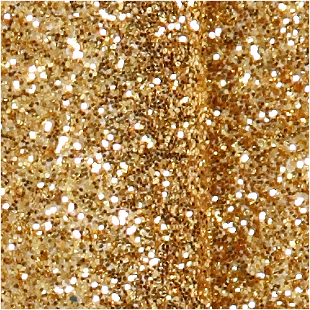 Sløjfe , str. 31x85 mm, guld glitter, 4 stk./ 1 pk.