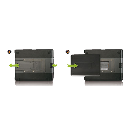 Beslag til Nextbase Click (venstre) - 2 stk, kompatibel Click-serie - Nextbase