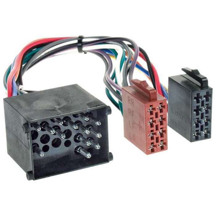 Radiotilslutningskabel ISO til BMW, Land Rover, Rover (E30/E36/E46/E39/E38/Defender) - acv