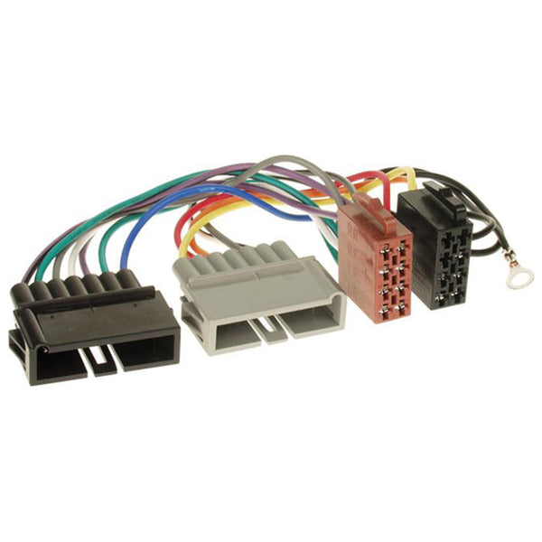 Radiotilslutningskabel til Chrysler Dodge Jeep (ISO, strøm+4 højttalere) - ACV