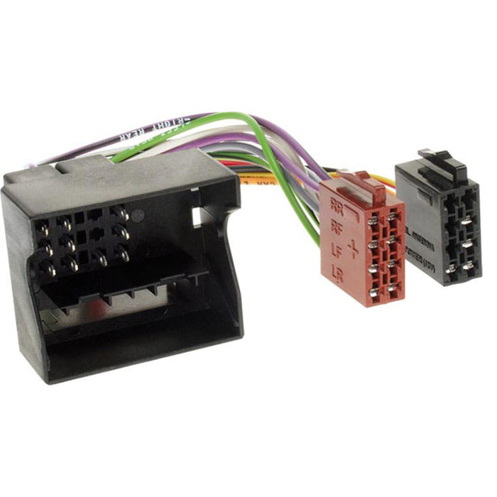 Radiotilslutningskabel Isostik til Ford (ISO strøm + 4 højttalere) - ACV