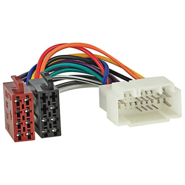 Radiotilslutningskabel til ISO-stik Honda/Fiat/Opel/Suzuki/Acura/Nissan - ACV