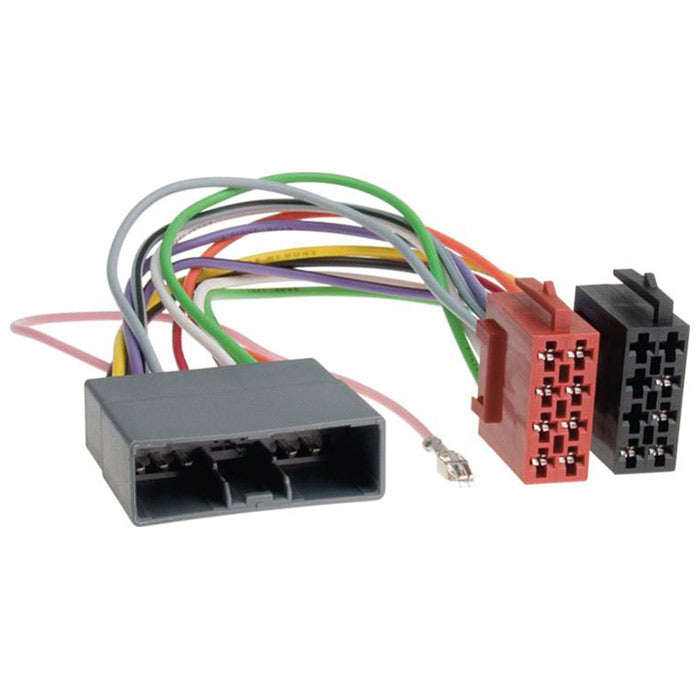 Radiotilslutningskabel Isostik til Citroën/Honda/Mitsubishi/Peugeot (ISO strøm+4 højttalere) - ACV