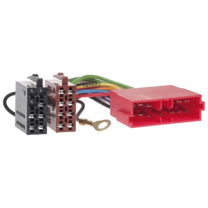 Radiotilslutningskabel til Chrysler/Jeep ISO (strøm + 4 højttalere) - ACV