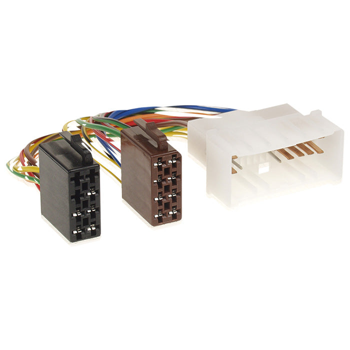 Isostik radiotilslutningskabel til Hyundai og Kia - strøm+4 højttalere, kompatibel modeller - acv