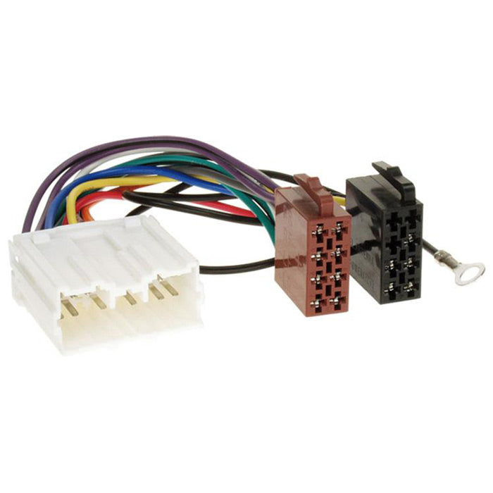 Isostik radiotilslutningskabel til Mitsubishi 1995-> (ISO, strøm + 4 højttalere) - acv