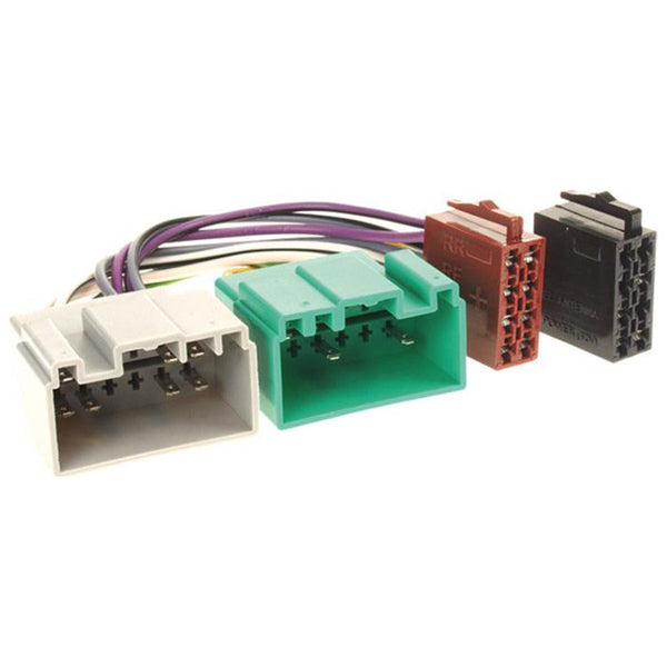 Radiokabel ISO til Volvo S40/S60/S70/S80/V40/V70 - strøm & 4 højttalere, acv