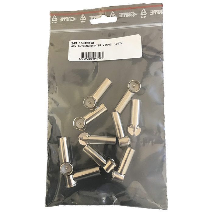 Vinkel antenneadapter 10 stk - ACV