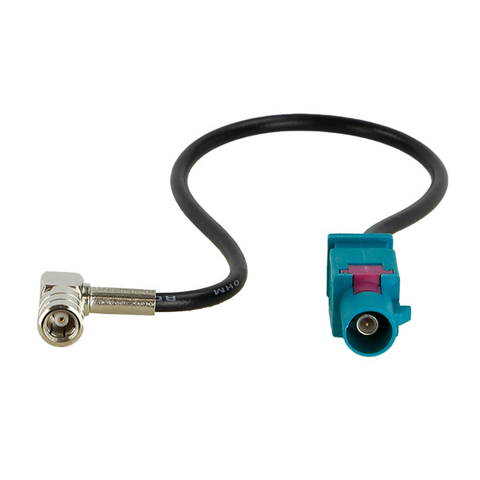 Antenneadapter Fakra han til SMB hun 90° 20 cm - acv