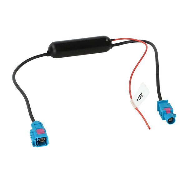 Antenneforstærker Fakra han til Fakra hun 12V til FM/AM - ACV