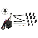 Universal teleskop motorantenne AM/FM automatisk sort