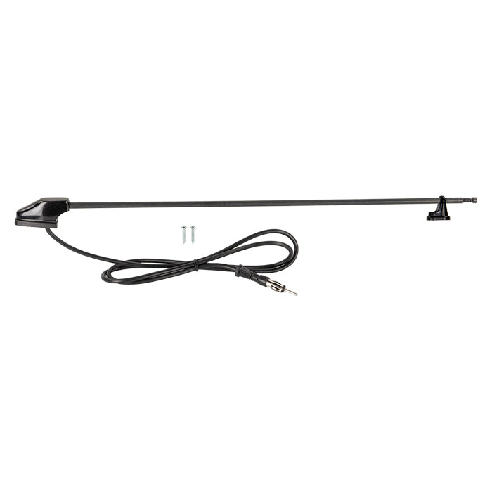 AM/FM bilantenne universel DIN 118 cm sort - acv