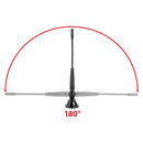 Tagantenne til AM/FM med en 0-180 GR. hældning 14cm