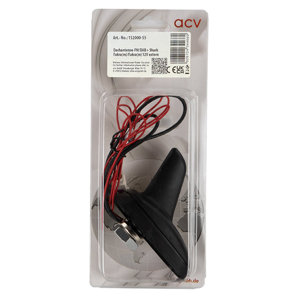 FM/DAB+ bilantenne Fakra 12V ekstern tagantenne - Shark