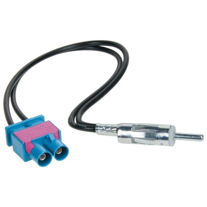 Dobbelt-FAKRA til DIN antenneadapter (m>m) til VAG biler 2008+ - ACV