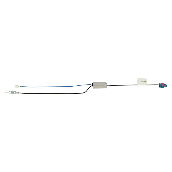 Fakra(m) til DIN(m) antenneadapter 8,5V phantom 20 cm - ACV