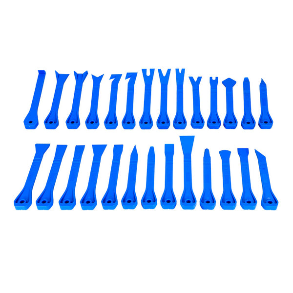 Afmonteringsværktøj sæt 27 dele til bilinteriør, clips og nitter - ACV