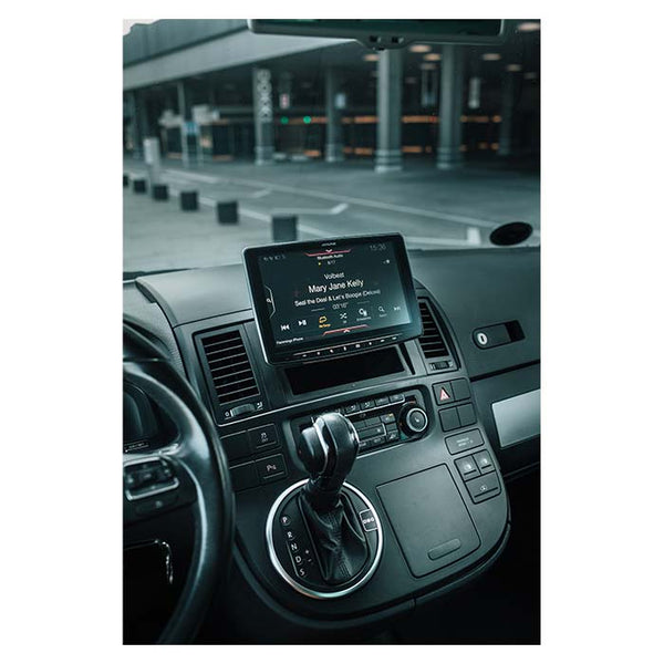 Trådløs Qi-lader til 2-DIN facias 103 mm høj - INBAY (acv)