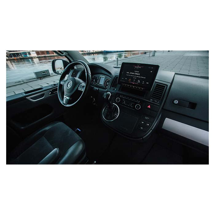 Trådløs Qi-lader til 2-DIN facias 103 mm høj - INBAY (acv)