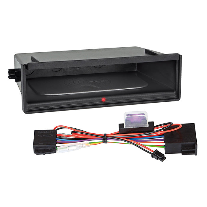 Qi Trådløs lader 2-DIN facias without metal cage