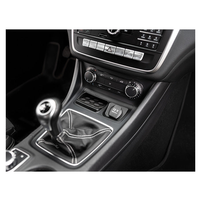 Qi trådløs 15W inbay ladehylde til Mercedes A‑Class/CLA/GLA (W176/C117/X156) - acv