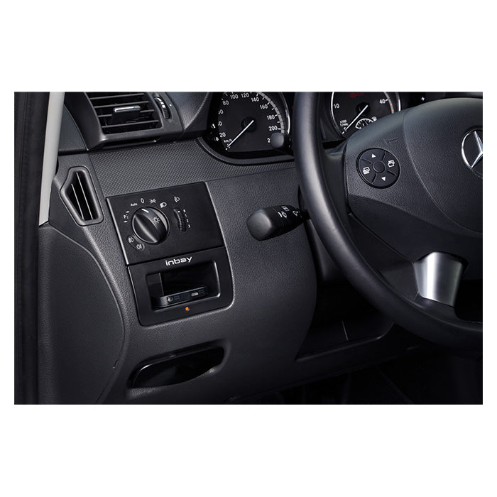 Trådløs Qi 10W lader til Mercedes Vito/Viano (W639) 2003-2014 - acv