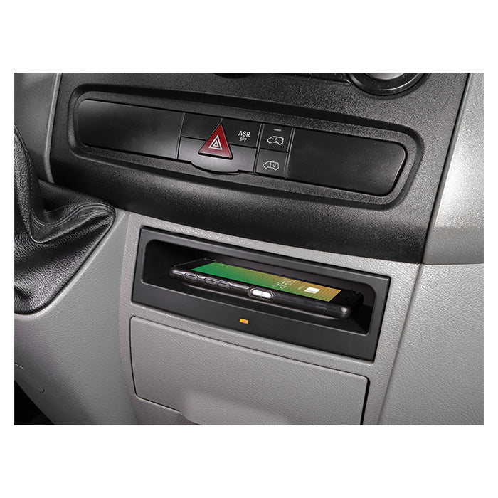 Qi Trådløs lader Mercedes Sprinter (W906)/VW Crafter MK