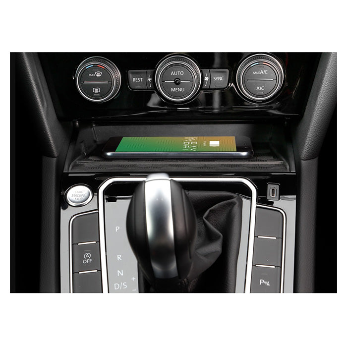 Qi Trådløs lader VW Arteon(3H)/ Passat B8(3G) MOPF 15W