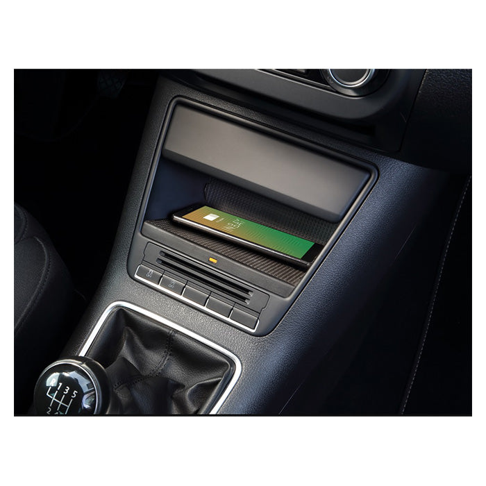 Trådløs Qi 10W INBAY lader til VW Tiguan I & Golf Plus - acv